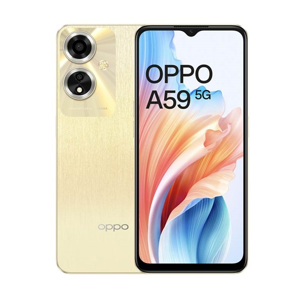Picture of Oppo A59 5G (6GB RAM, 128GB, Silk Gold)